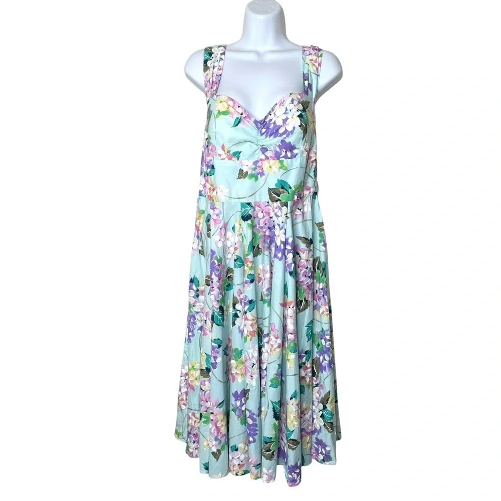 Teresa Marie for House of Haute Floral Dress XL - Picture 11 of 12